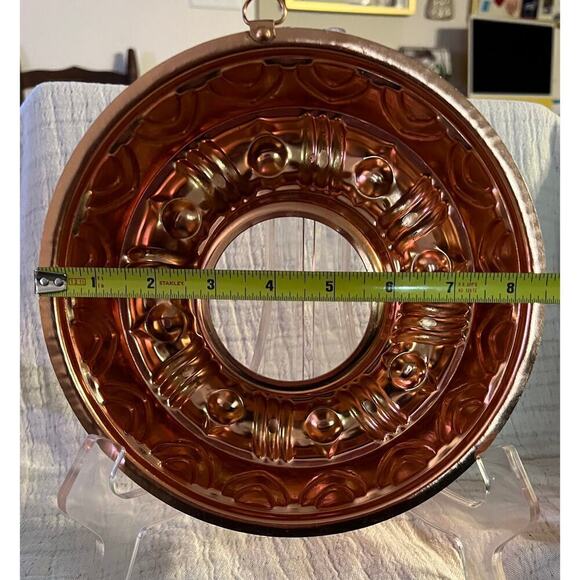 And so does heVintage copper Jell-O mold - Picture 3 of 4